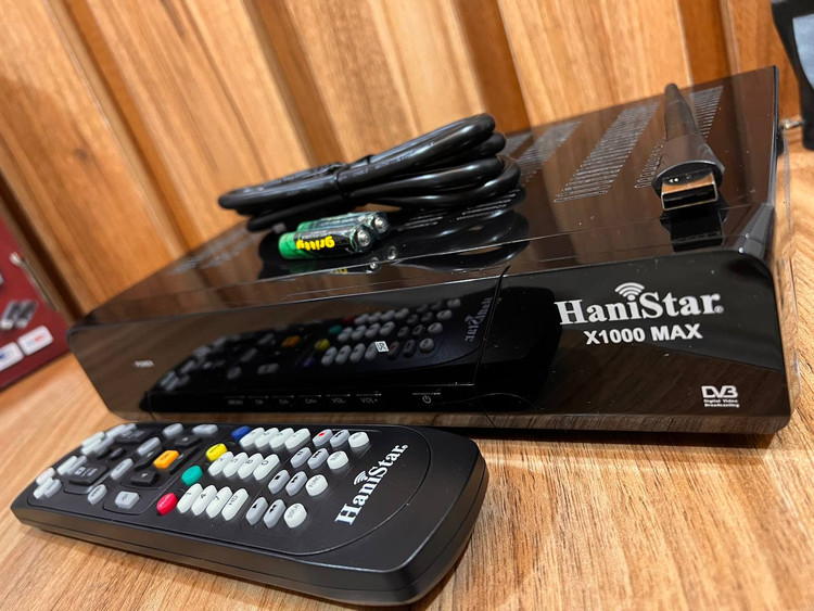 گیرنده دیجیتال هانی استار مدل ایکس. hanistar x1000max 2026 1000 هزار مکس فول اچ دی پنل نوشتاری 2026
