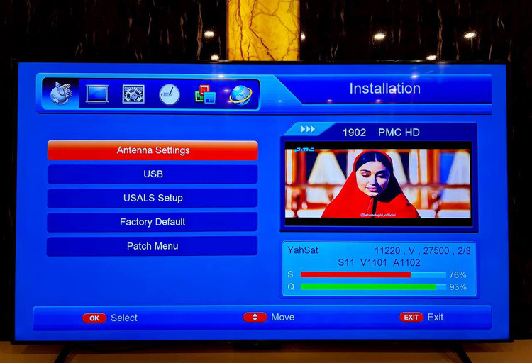 گیرنده دیجیتال هانی استار مدل ایکس. hanistar x1000max 2026 1000 هزار مکس فول اچ دی پنل نوشتاری 2026